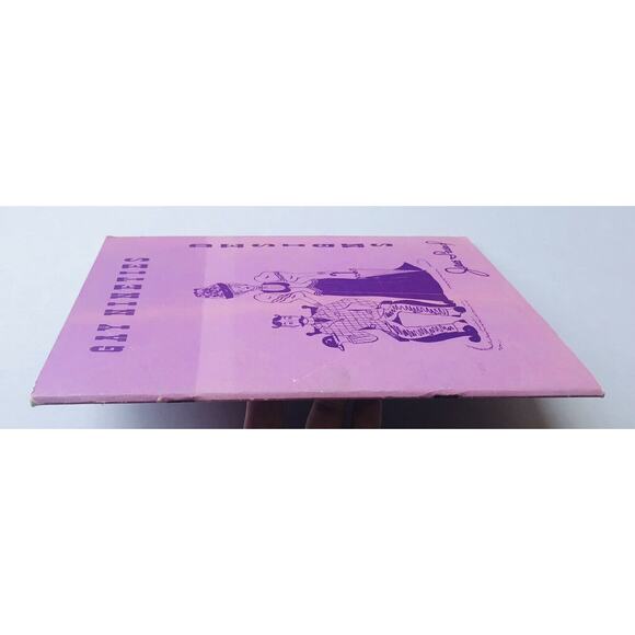 Vintage 1954 Gay Nineties Designs Book Jane Snead Bicycles Cars Victorian Era - Picture 10 of 12